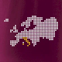 Mapa evropy - Itálie