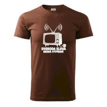 Svoboda slova nemá vypínač retro televize