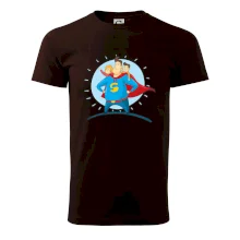 Táta superman - holka a kluk