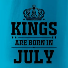 Kings are born in July