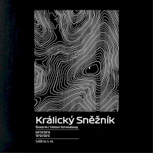 Králický Sněžník - vrstevnice v obdélníku