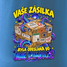 Vaše zásilka byla odeslána do jiné dimenze