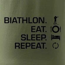 Biathlon Eat Sleep Repeat