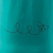 Dráha letu motýla - smyčka