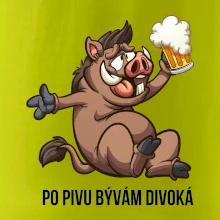 Po pivu bývám divoká