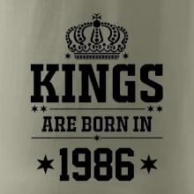 Kings are born in 1986