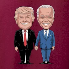 Trump a Biden - velký kamarádi