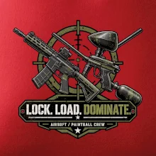 Taktická výzva lock load dominate airsoft