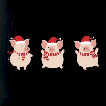 Vánoční prasátka