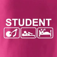 Pít užívat spát - student