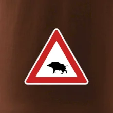 Dopravní značka - Pozor divočák