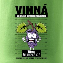 Vinná réva odsouzena Rulandské bílé