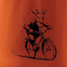 Drsný kozel na kole