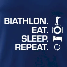 Biathlon Eat Sleep Repeat