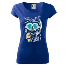 Potapěčské brýle text