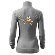 Sýkorka modřinka kreslená