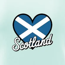 Scotland Srdce s vlajkou