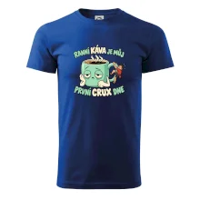 Ranní káva první crux dne