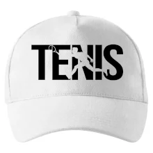 Tenis nápis silueta
