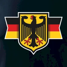 Německá orlice a vlajka