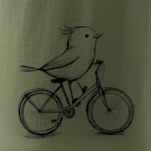 Ptáček na kole