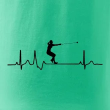 EKG hod kladivem žena