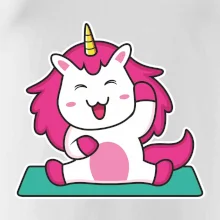 Yoga veselý jednorožec