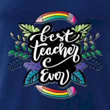 Barevné tužky best teacher ever