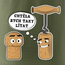 Zátka - chtěla bych taky lítat