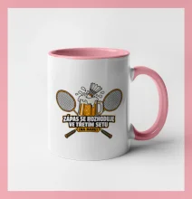 Badminton třetí set na baru