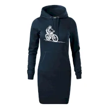 MTB kreslený cyklista