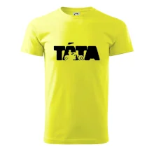 Táta nápis - motorka chopper