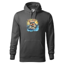 Yorkšírský teriér na vodním skútru