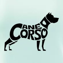 Cane corso nápis v těle