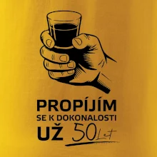 Panák alkoholu - propím se už 50 let