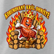 Korunovaný král ohniště