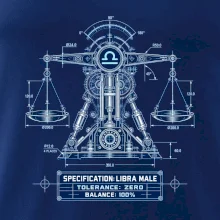 Váhy Engineering of Libra technický motiv