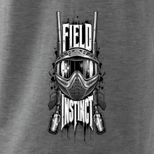 Černobílá maska field instinct paintball