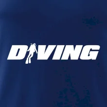 Diving nápis potápěč