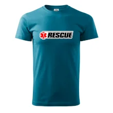 Záchranář rescue kříž červený Záchranář rescue kříž červený