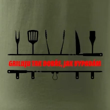 Griluju tak dobře, jak vypadám