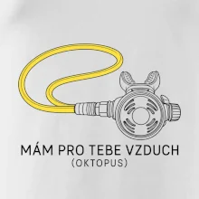 Mám pro tebe vzduch záložní regulátor se žlutou hadicí