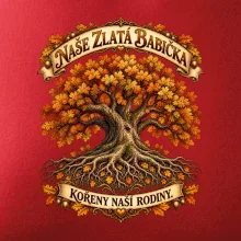 Naše zlatá babička kořeny naší rodiny dub
