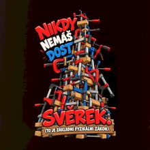 Nikdy nemáš dost svěrek - vysoká věž truhlářských svěrek