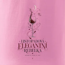 Listopadová elegantní rebelka s hvězdami