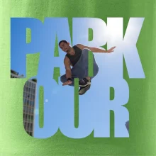 Parkour nápis nebe