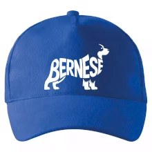 Bernese Mountain Dog nápis v těle