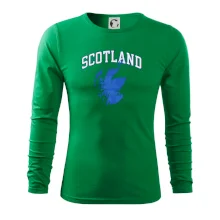 Scotland nápis s mapou Scotland nápis s mapou