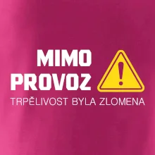 Mimo provoz - trpělivost byla zlomena