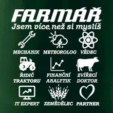 Symboly farmář - Traktorista a partner
